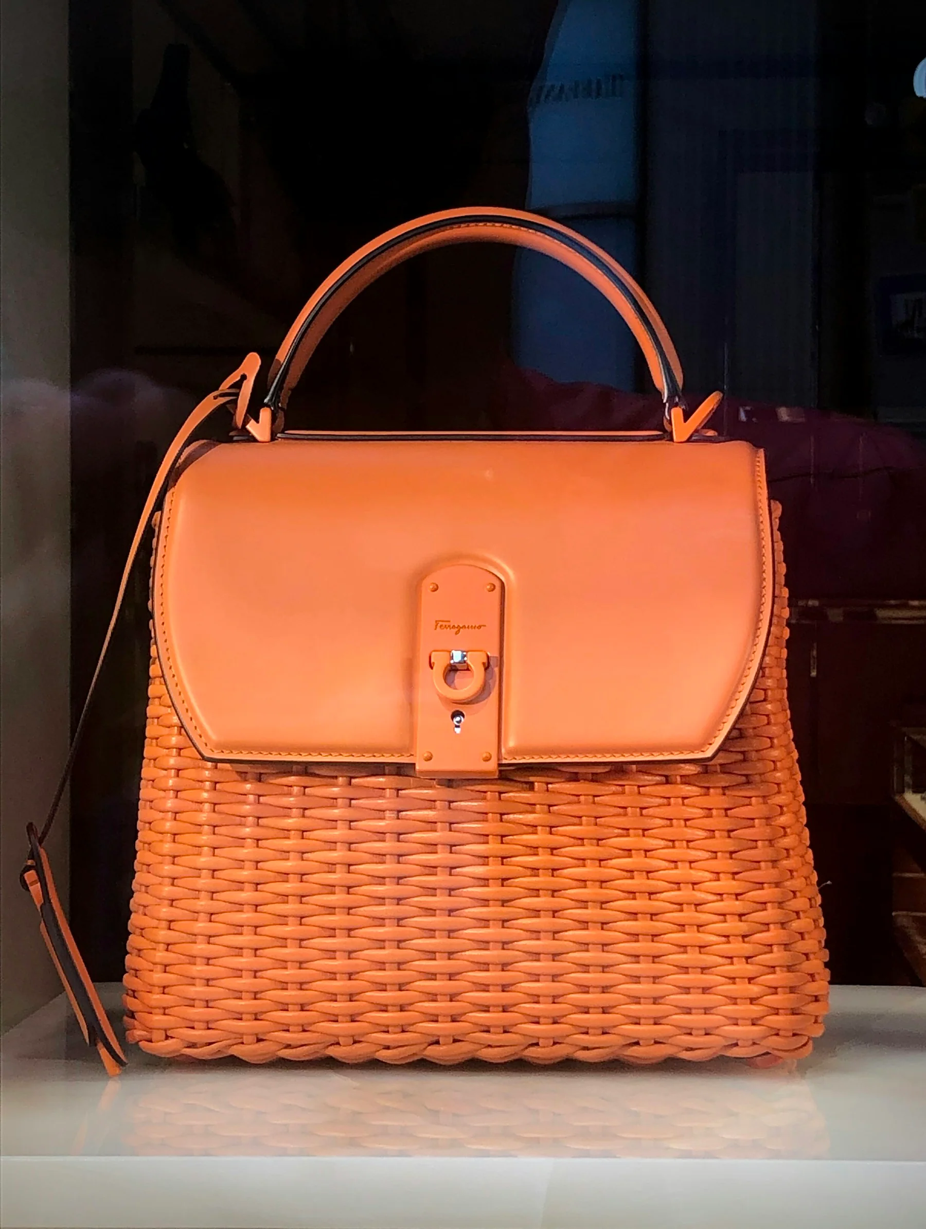 Juno Croc-Effect Clutch